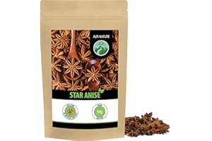 Alpi Nature Star Anise Whole 50g 1.8 oz, Whole Star Anise Pods for Cooking and Mulled Wine
