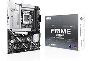 ASUS Intel PRIME Z890-P ATX motherboard,14+1+2+1 (80A) power stages, DDR5 slots, PCIe 5.0 w/full support for next-gen GPUs, USB 20Gbps Type-C port, 4 x M.2 slots, PCIe Slot Q-Release