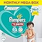 Pampers All round Protection Pants, Extra Large size baby diapers (XL), 112 Count, Anti Rash diapers, Lotion with Aloe…