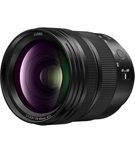 【USED】LUMIX 24-105mm S-R24105 Panasonic LUMIX S Series Camera Lens, 35mm F1.8 L-Mount