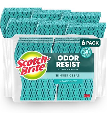 Scotch-Brite Non-Scratch Scrub Sponges – Blue, 18-Pack, Individually Sealed!
