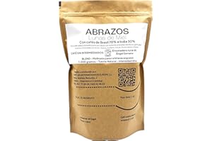 CAFE SIN INTERMEDIARIOS - Abrazos - Café Brasil para Cafetera Expresso 1Kg - Tostado Semanal - Envasado y molinado al envío - Intensidad de sabor media - Ideal para Café cortado o Capuchino