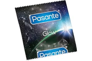 4 Pasante Glow in The Dark Condoms