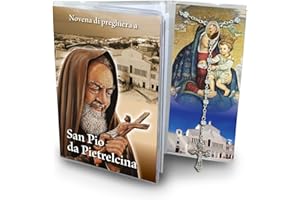 Ferrari & Arrighetti Libretto Novena a San pio da Pietrelcina con Rosario - Italiano