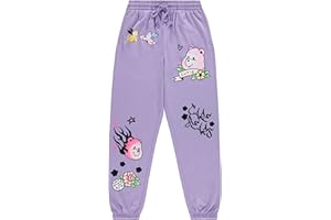 Care Bears Ladies Jogger Sweatpants - Cheer Friend Funshine Good Luck Sweatpants - Classic Athletic Jogger Sweatpants
