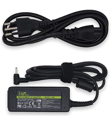 Vhbw 1x Alimentatore Compatibile Con Asus Eee PC 701SD 701sdx 5g 8g 4g 701 700 904hd 904 901 Ad59930 900 Computer Portatile 24 W 94290345