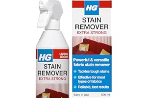 HG Stain Remover Extra Strong, Carpet & Upholstery Cleaner with Oxygen – 500ml
