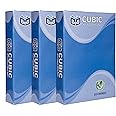 Cubic A4 75gsm Copier Paper - 500 Sheets, Pack of 3