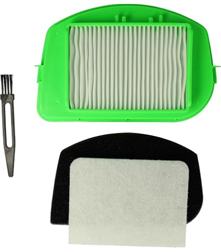 Rowenta Tefal Moulinex Système Filtration Verte HEPA + Mousse + Microfiltre – Rechange Annuel
