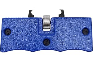 masar Premium Ø 50mm ou 70mm Outil Ouvre Boîtier de Montre - Mâchoires en Acier trempé, Rondes ou Rectangles pour Montre Automatique, Couteau pour Quartz