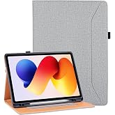 Vakarey for Redmi Pad 2 Pro Shockproof Pencil Holder Case Cover for Xiaomi Redmi Pad 2 Pro 5G 12.1 Inch,Grey