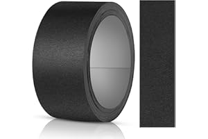 NUTKIT Kantenumleimer Selbstklebend, Melaminkanten-Band Selbstklebend, Kantenumleimer, Aufbügelbare Möbelkanten-Band, Melamin Kantenband, Furnier für Regalbretter/Holzplatten(Schwarz, 40 mm x 5 m)