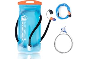 ‎ALPIN LOACKER ALPIN LOACKER Outdoor Trinkblase mit Trinkschlauch für Sport und Outdoor I super leichte Wasserblase und Trinkbeutel zum Wandern I Trinksystem BPA frei