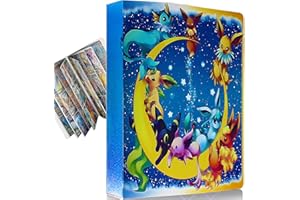 BSDPPT Album di carte 9 tasche, Raccoglitore per collezionisti di carte grand, album di carte da collezione, 24 pagine - per 432 carte - I12