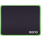 Amazon Brand - Eono Mouse Mat 270X210X3mm Gaming Mouse Pad, Non-slip Rubber Base, Waterproof Surface, Premium-Textured, Stitc