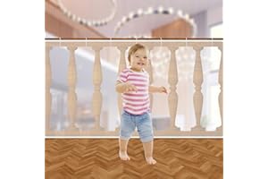 ZLLKEJI Malla De Seguridad para Escaleras Malla Protectora Balcon Niños Protección contra Caídas Red De Seguridad para Infantil,Mascotas,Juguetes Blanco 4.5 Metros x 0.79 Metros