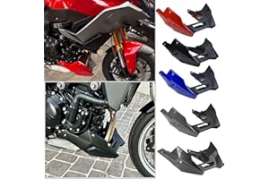 Midimttop Belly Pan Lower Engine Spoiler Carenatura Protezioni Copertura adatta compatible with F900R F900XR F 900 R F 900 XR Accessori 2020 2021 2022 2023 Moto Bellypan (Rosso)