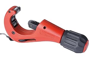 ROTHENBERGER Industrial Tube Cutter 42 teleskopowy przecinak do rur w zestawie 1 x zapasowe koło tnące | Ø 3 mm - 42 mm (1/8" - 1 5/8") | przecinak do rur | przecinak do rur miedź mosiądz aluminium