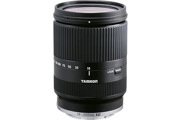 Tamron Objectif 18-200 mm F/3,5-6,3 DiIII VC Noir - Monture Sony (monture Type E)