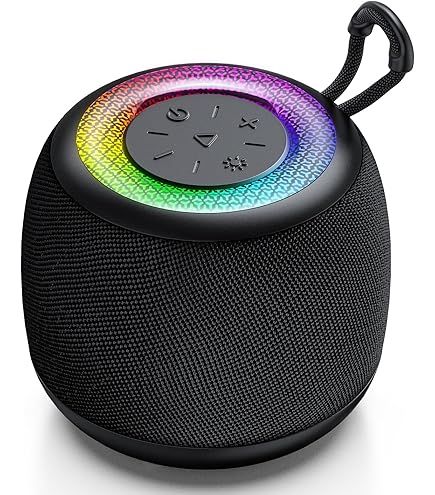 Cassa Bluetooth Impermeabile IP7 Con Ventosa - Luci LED, 8H Autonomia, Stereo 360° - Foto 4