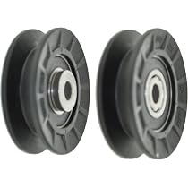 Poulie Tendeur Gorge Plate Poulie Tendeur GREENSTAR 88,5mm - Gorge Plate Sur Roulement, Compatible AYP, Husqvarna, Etc. Poulie Tondeuse Autoportée