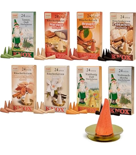 KNOX Rookkaarsen - set van 4 - 24 stuks per verpakking
