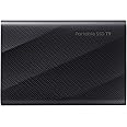 Samsung T9 Portable SSD 1TB, Up to 2,000MB/s, USB 3.2 Gen 2x2 External Solid State Drive, Up to 3 m drop resistant, for Creative professionals, YouTubers, Content creators, Mac compatible, MU-PG1T0B
