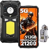 Ulefone Armor 29 Pro 5G Rugged Mobile, 32GB+512GB/SD-2TB LED Light 1000LM Android 15 AI Smartphone 21200mAh Mobile Phone 6.67