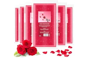 AYITOO Cera di Paraffina Rosa 2700 g, Cera di Paraffina per Mani e Piedi Trattamenti Estetici, Paraffina Cera Paraffina Set, 6x450g Paraffina per Mani e Piedi