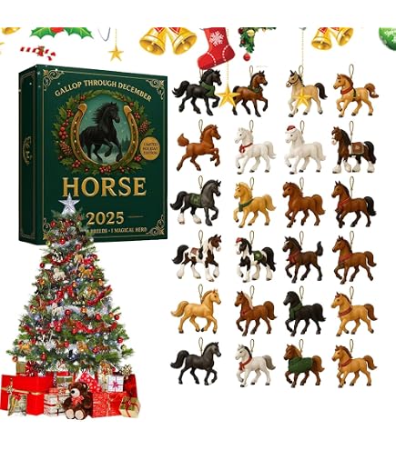 Calendrier De L'Avent Éléphant 2025 - 24 Ornements Acrylique 2D à Collectionner, Décorations De Noël Amusantes