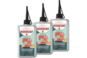 Original SYPRIN Sewing Machine Oil, Precision Mechanics Oil, Universal Oil, Lubricating Oil, Resin and Acid Free, Ideal for Precision Mechanical Components: Sewing Machine, Doors 3 x 100 ml
