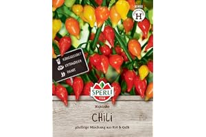 Sperli 81851 Premium paprika frön Biquinho | Mild söt fruktig | Peperoni frön | chillifrön