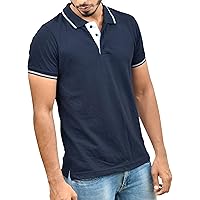 Ruffty Men's Solid Regular fit Polo