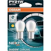 Osram Dıadem 12 Volt Py21w 93 Chrome Desıgn Sarı Işık 7507DC-02B