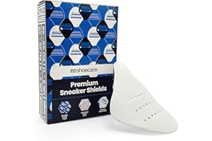 NOCREASE SHOECARE Sneaker Trainer Shields and Crease Guards with 3M - Ultimate Premium Anti-Crease Shoe Crease Protector for Air Force 1, Nike, Jordan Retro and Nike Dunk
