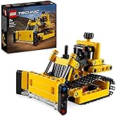 LEGO Technic Bulldozer da Cantiere, Giochi per Bambini, Bambine, Ragazzi e Ragazze da 7 Anni in su, Set con Veicolo Giocattol