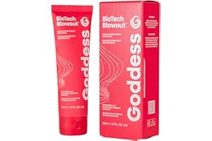 GODDESS MAINTENANCE COMPANY Goddess Biotech Blowout Leave-In Hair Mask - Heat Protection up to 230 °C, Anti-Frizz Care, Building Treatment with Proteins for Volume, Shine & Repair, 50 ml