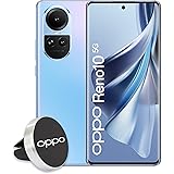 OPPO RENO10 Smartphone 5G, AI Tripla fotocamera 64+32+8MP, Selfie 32MP, Display 6.7" 120HZ AMOLED, 5000 mAh, RAM 8GB (Esp. fi