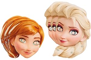 Procos- Elsa Mascarillas, dibujos animados, Multicolor, One Size (Ciao SRL 85967)