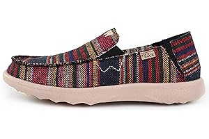 Kickback Couch 2.0 - Mens Loafers - Convertible Slip On Casual Men's Shoes - Canvas Uppers - Leather Lined Removable Insoles