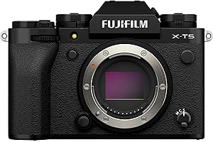 Fujifilm X-T5 Cámara Digital Mirrorless, Color Negro