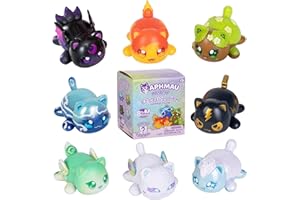 Aphmau MeeMeow Mystery Figures – Series 7; Blind Box, 1 of 8 Possible Elemental MeeMeows, Official Aphmau Merch