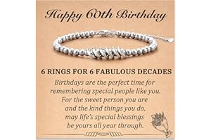 Aunis 16/18/21/30/40/50/60 Birthday Gifts for Women Bracelet Gifts for Women Girls