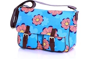 Karabar Amber Printed Satchel (Flowers)
