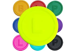 Jetons marqués avec la lettre B, P ou L - 14 couleurs disponibles - SchwabMarken