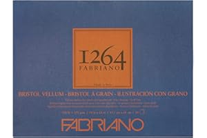 Fabriano Vellum Bristol Pad, Paper, White, 18 x 24