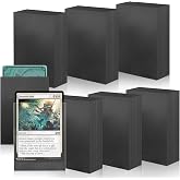 300 Letter Sleeves, 66 x 91 mm Black Card Sleeves | Standard Card Sleeves, Compatible with MTG, Commercial Letter and Sports