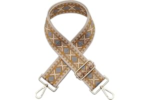 AYUEBO Bag Straps Replacement Crossbody Wide Shoulder Strap Bag Straps Adjustable Canvas Straps Crossbody Belts