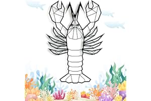 keluly Aragosta Scultura in metallo ornamento da parete elemento decorativo poster, souvenir, poster, decorazioni, animali marini, regalo per amanti del mare e dell'oceano, esploratori, pescatori.