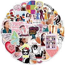 35 Adesivi Girl Power Aatpuss – Set Femminista Impermeabile In Vinile Per PC, Borracce, Caschi E Valigie - 5